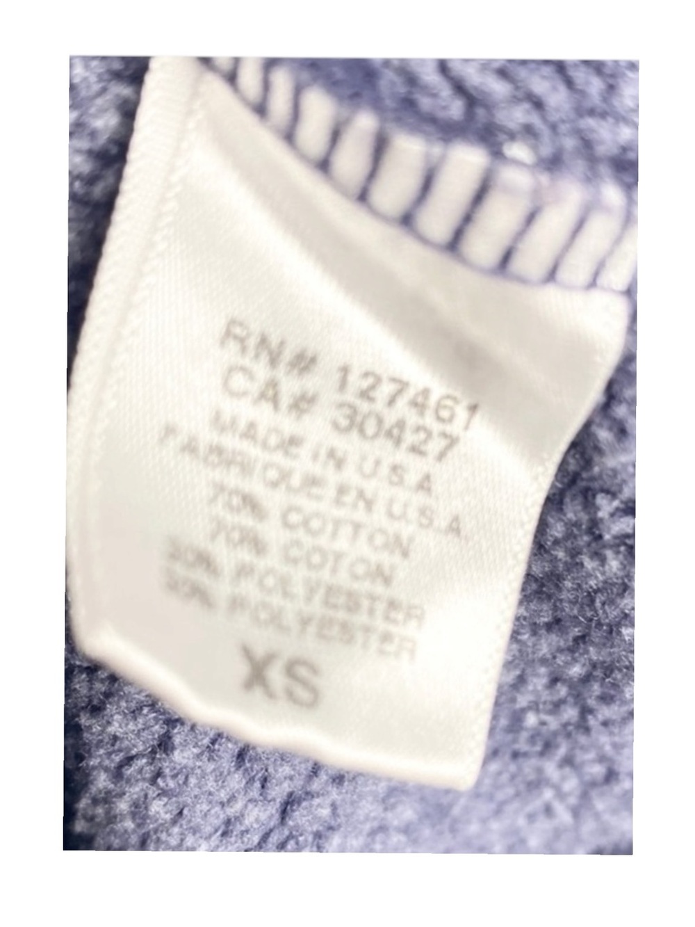 Y2K: OG Wildfox ☻︎ S’il Vous Plait Melted Letters Pullover Hoodie ☻︎ Navy Blue - Picture 11 of 16